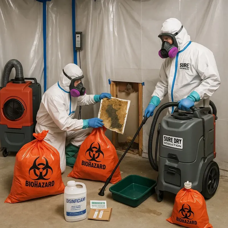 Contaminated Water Handling Protocols process in Clemmons, NC