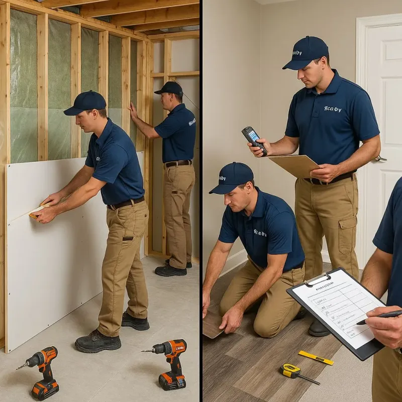 Repairs and Reconstruction process in Clemmons, NC