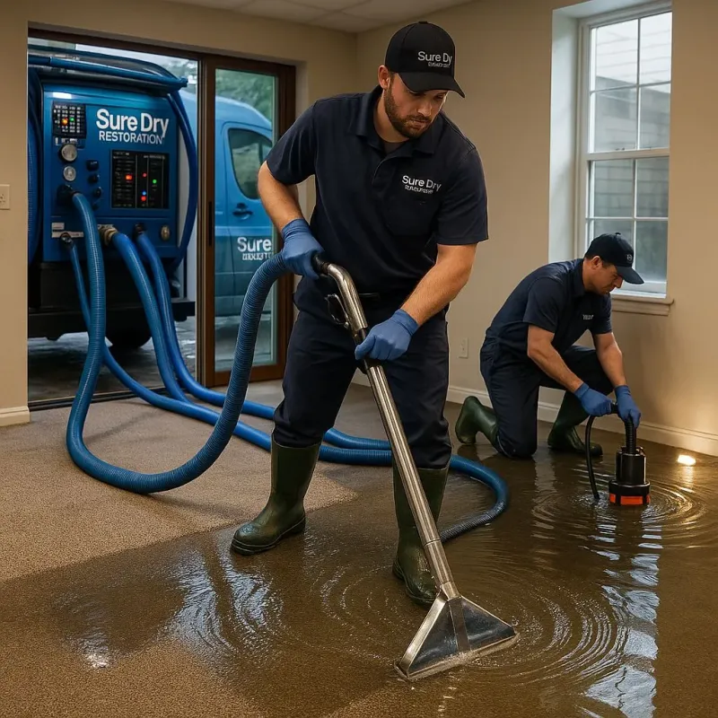 Water Extraction and Removal process in Clemmons, NC